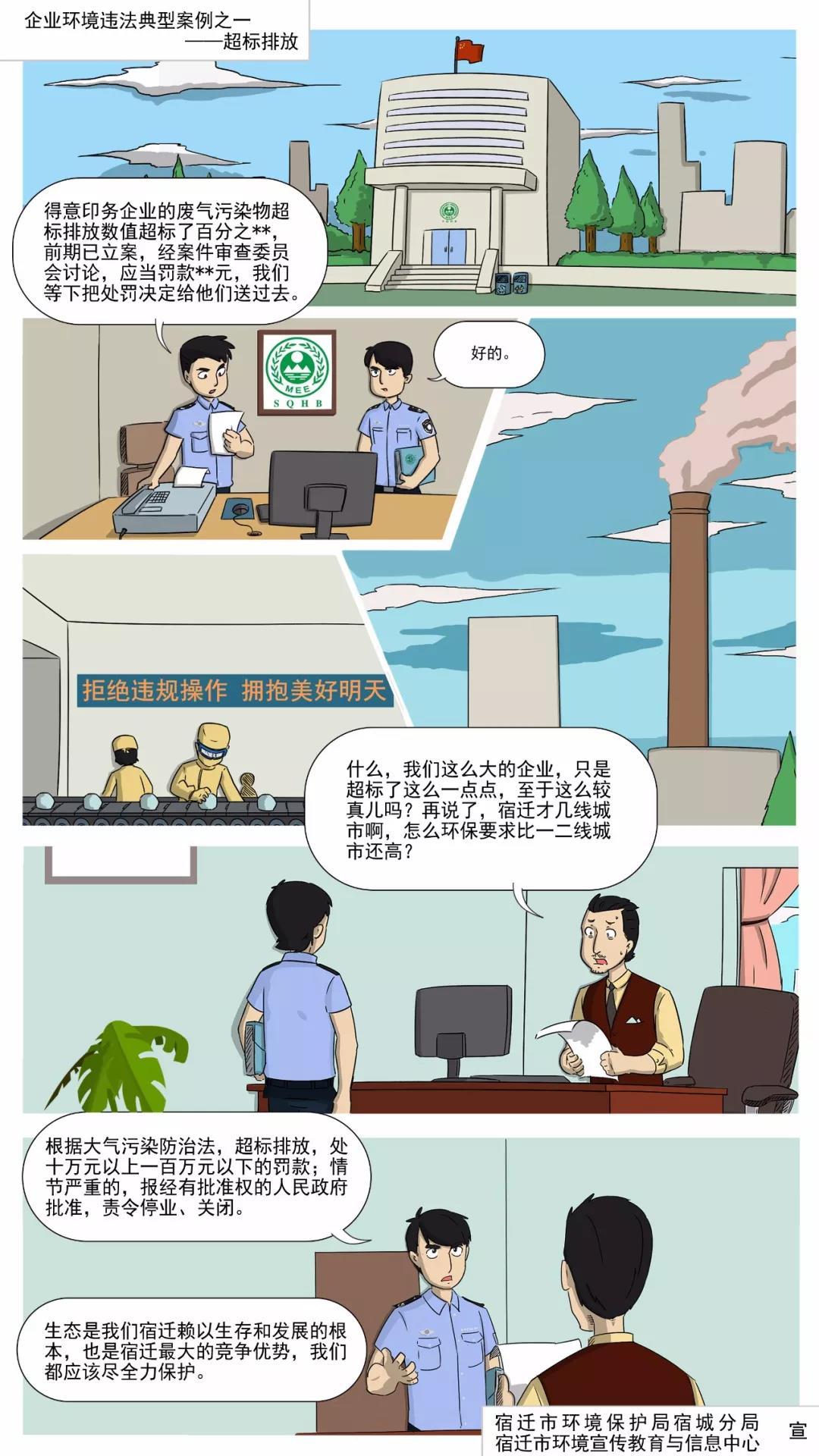 局用漫畫解讀：常見的企業(yè)環(huán)境違法行為有哪些？