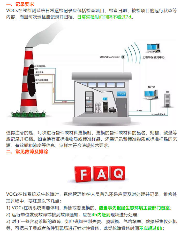 VOCs在線監(jiān)測(cè)系統(tǒng)日常運(yùn)行管理要求如何？